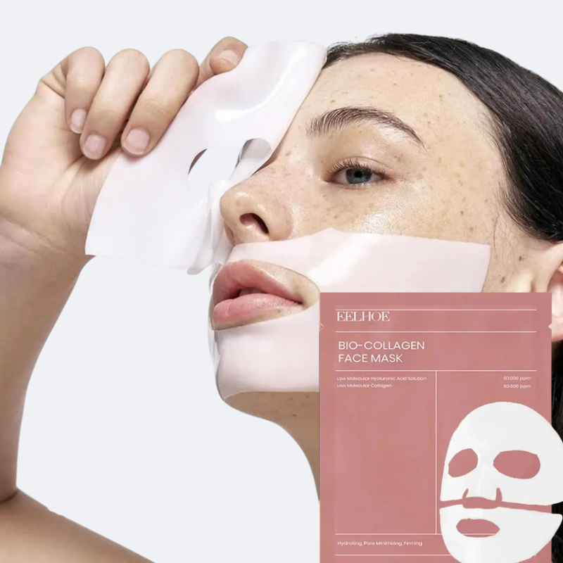 Masque Facial Anti-rides au collagène, 10 pièces, Anti-vieillissement, estompe les ridules, peau ferme, hydratant, éclaircissant, soins de la peau, cosmétiques coréens