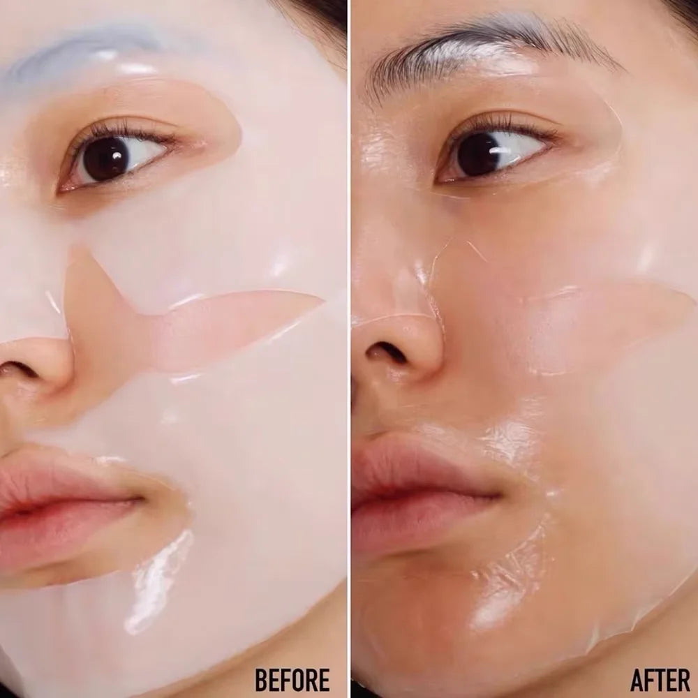 Masque Facial Anti-rides au collagène, 10 pièces, Anti-vieillissement, estompe les ridules, peau ferme, hydratant, éclaircissant, soins de la peau, cosmétiques coréens