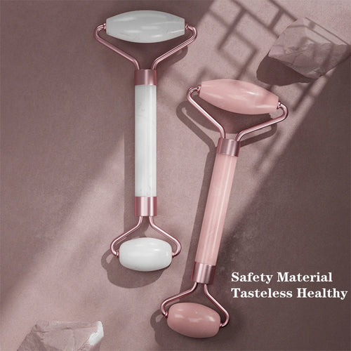 Masseur de cou pour Spa, rouleau pour le visage, planche grattoir Gua Sha, dissolvant de rides, soins oculaires, ensemble de résine Guasha, 2 pièces/ensemble